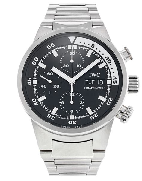 IWC Aquatimer Black Dial Chronograph Day/Date Automatic 